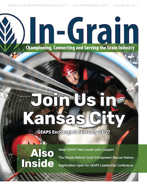 cover image of GEAPS member newsletter In-Grain